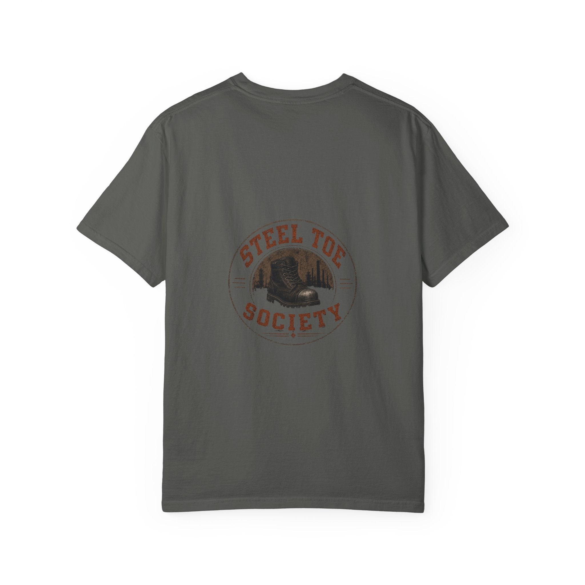 Steel Toe Society boot logo T-Shirt | Workwear vintage graphic