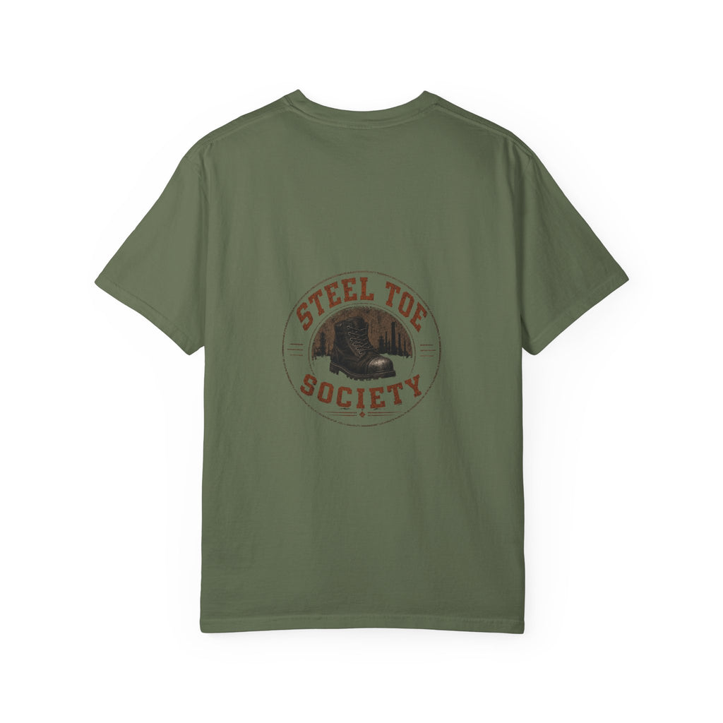 Steel Toe Society boot logo T-Shirt | Workwear vintage graphic