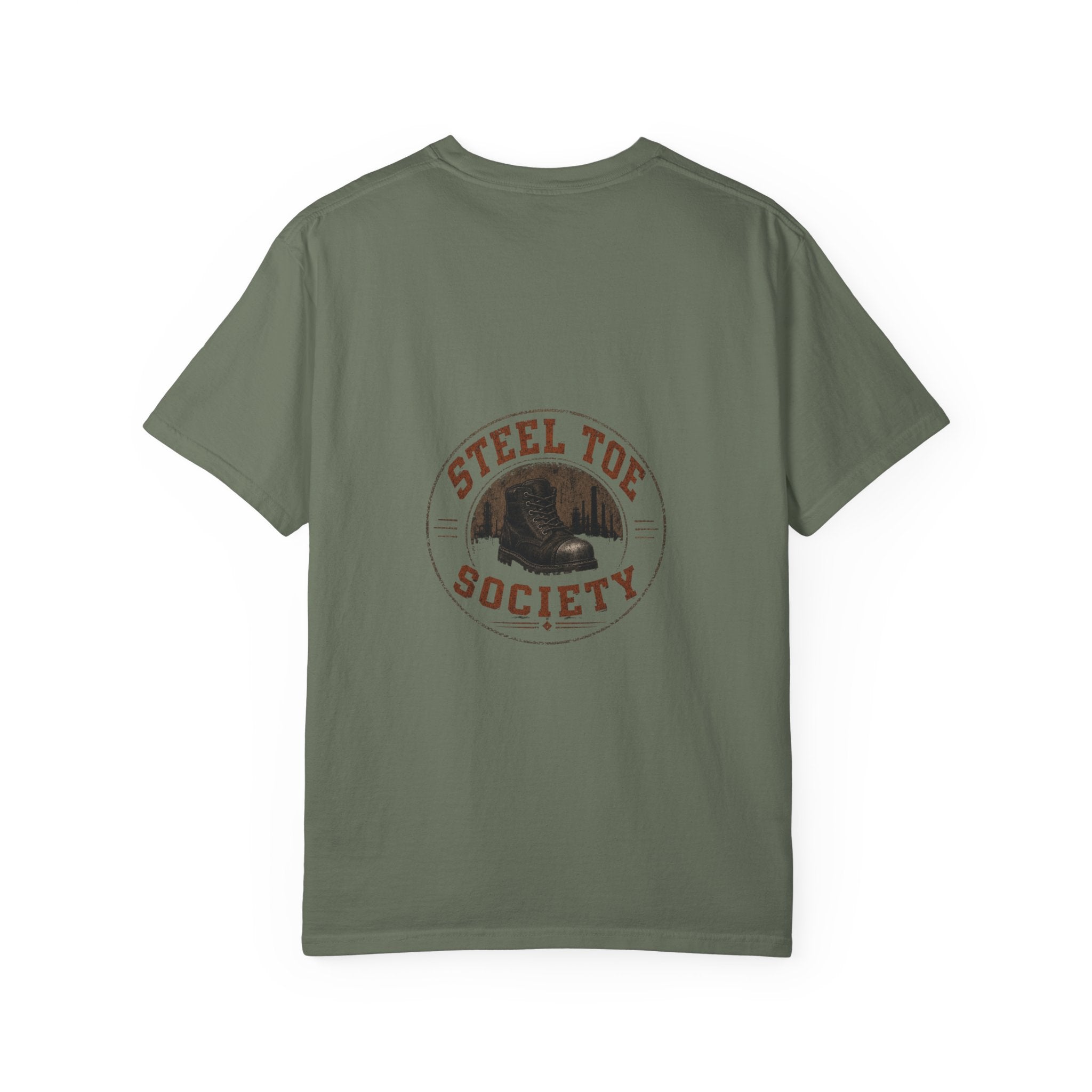 Steel Toe Society boot logo T-Shirt | Workwear vintage graphic