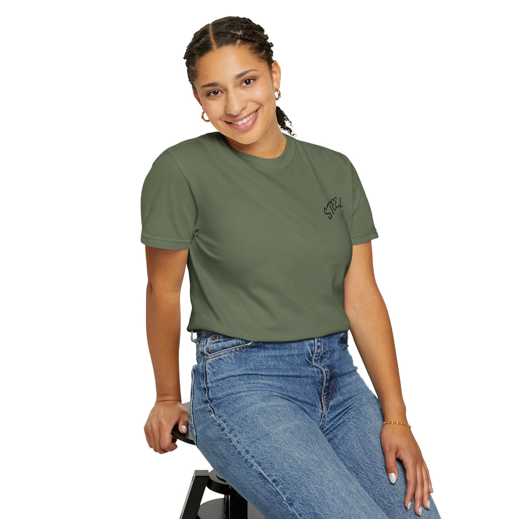 Steel Toe Society Graphic T-shirt | Work Boot Logo, Vintage Patch Design