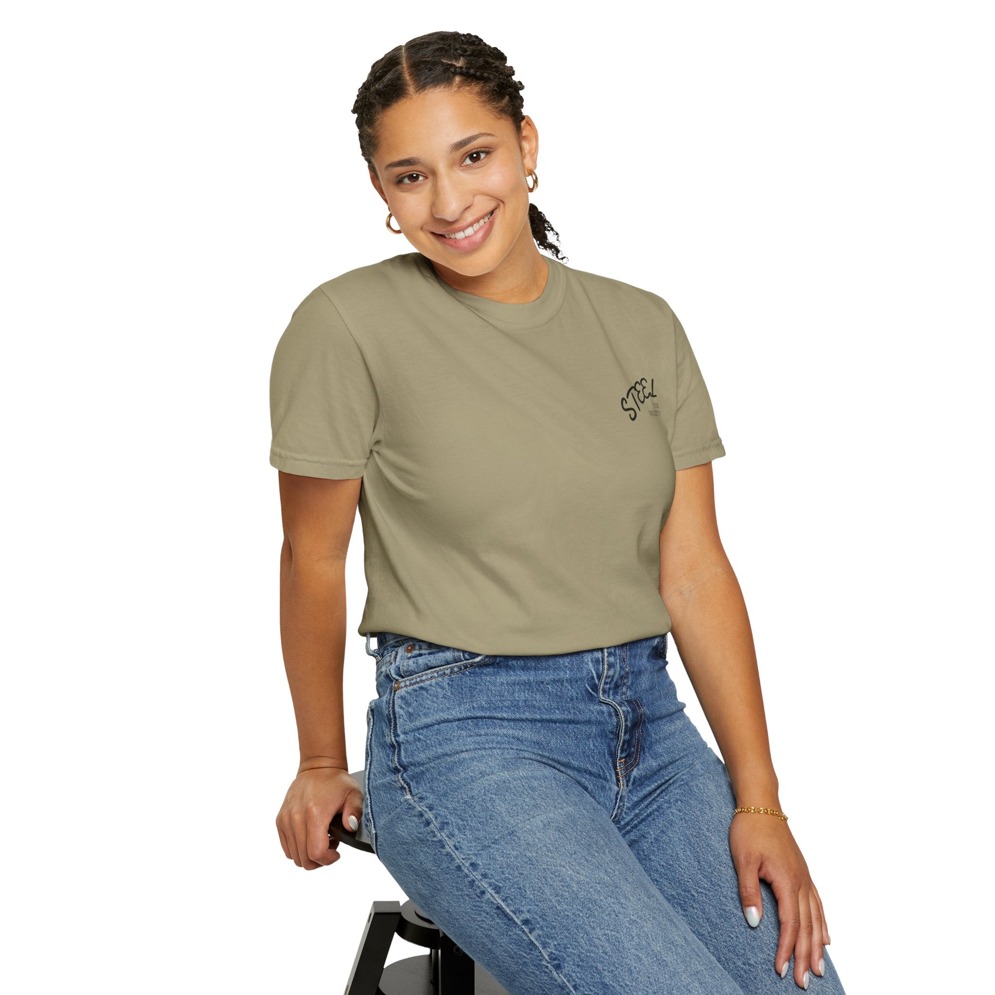 Steel Toe Society Graphic T-shirt | Work Boot Logo, Vintage Patch Design
