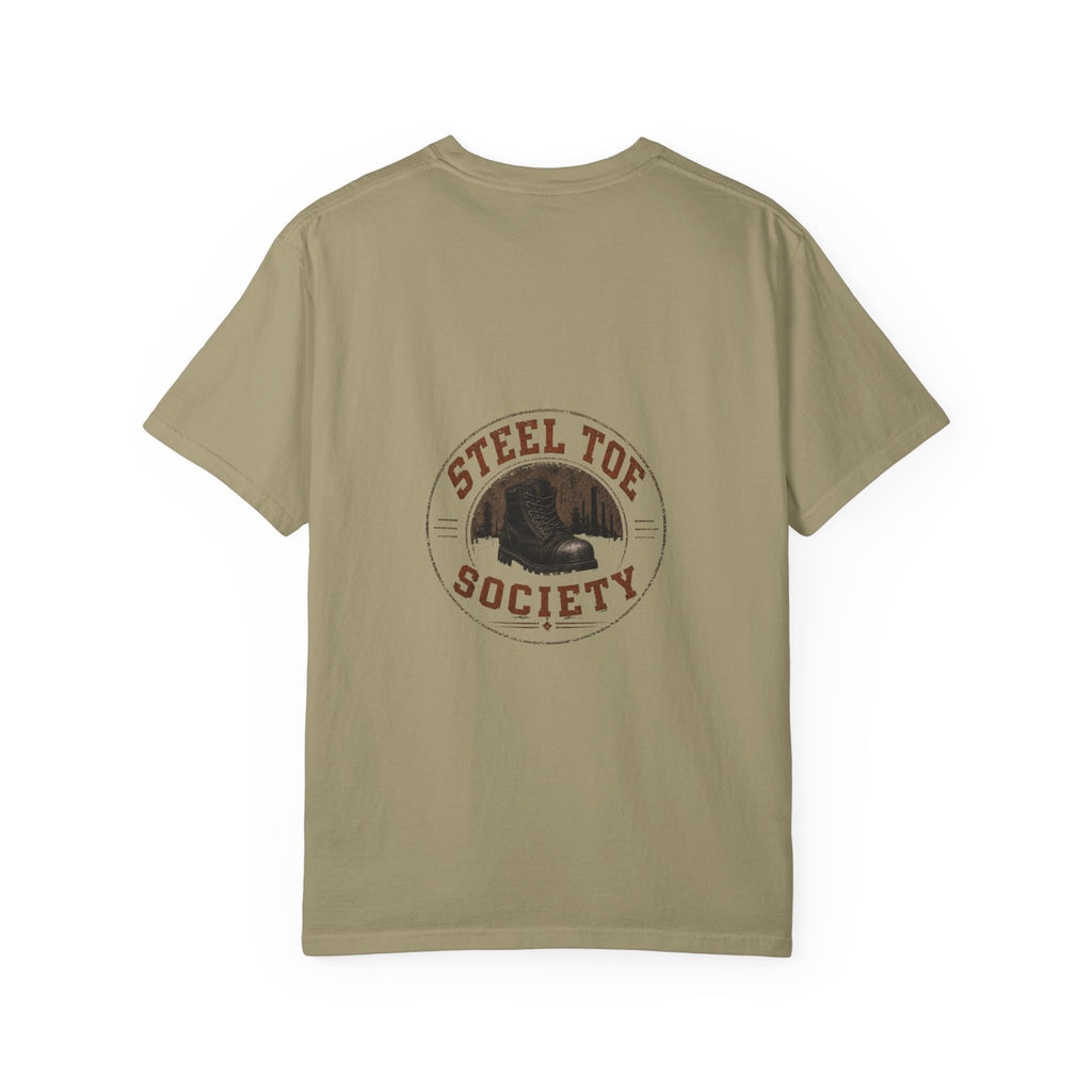 Steel Toe Society boot logo T-Shirt | Workwear vintage graphic